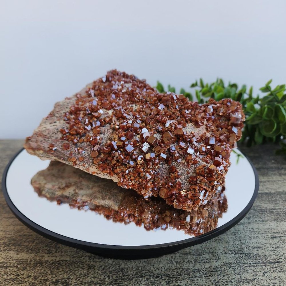Vanadinite mineral Specimen Crystal Morocco